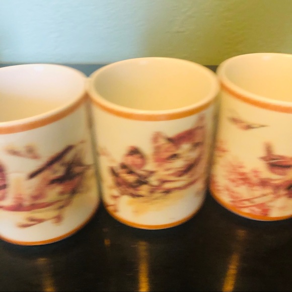 Four Coffee/Tea Mug/Cups 8 Oz. - Picture 5 of 9